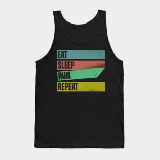 Eat Sleep Run Repeat Tank Top